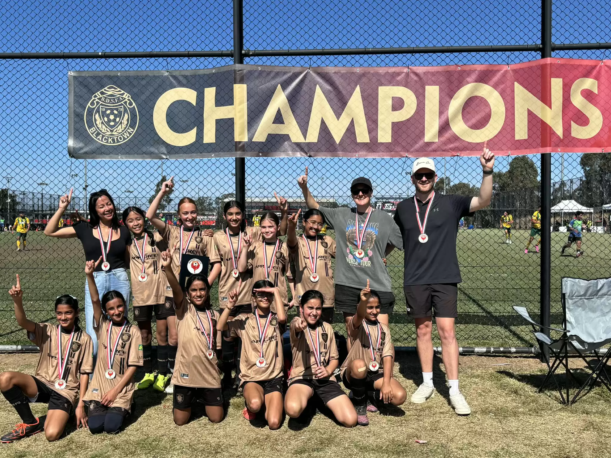 2025 - Under 12 Girls Div 3 - Champions