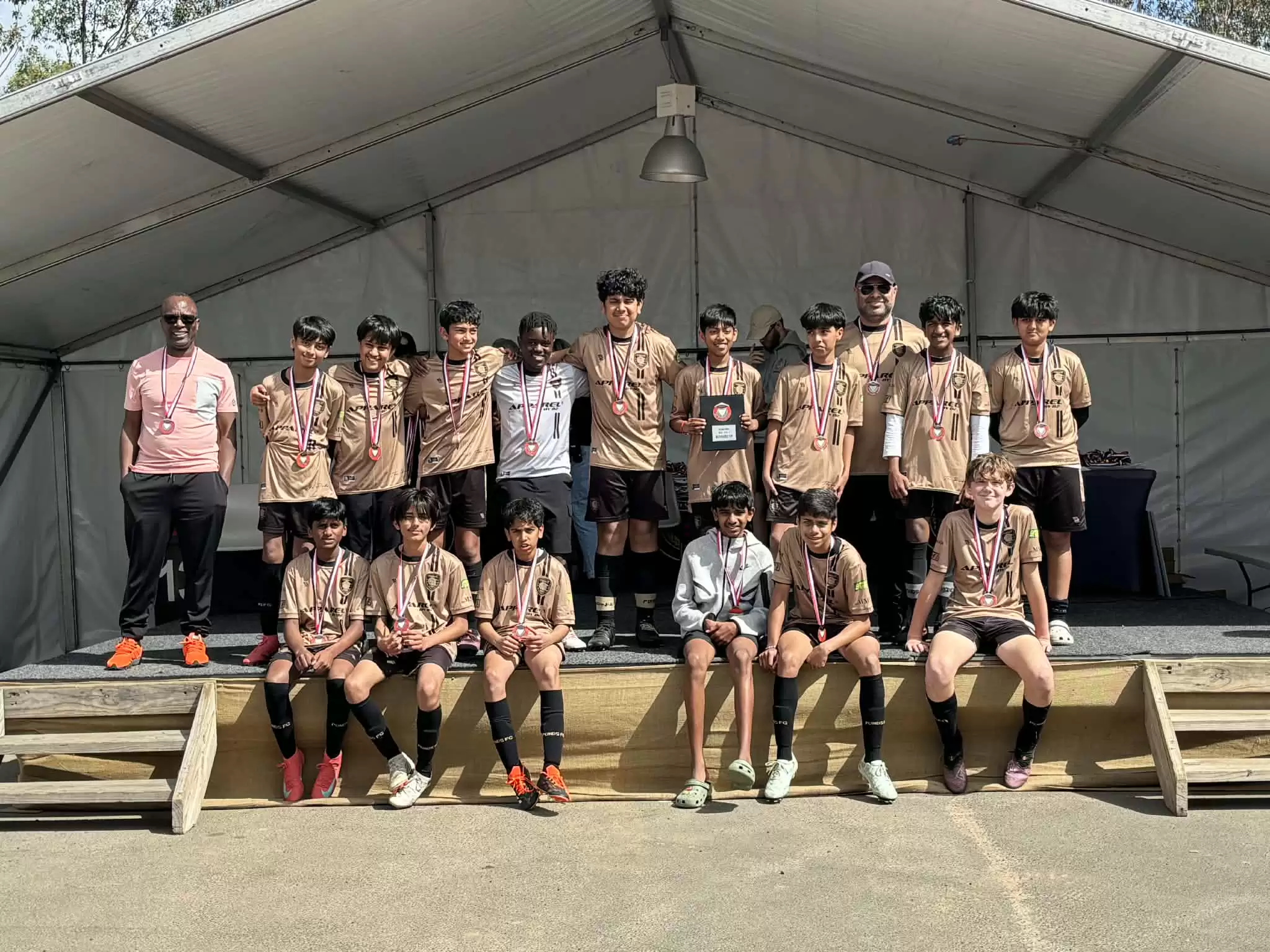 2025 - Under 13/4 Gold - Runners Up