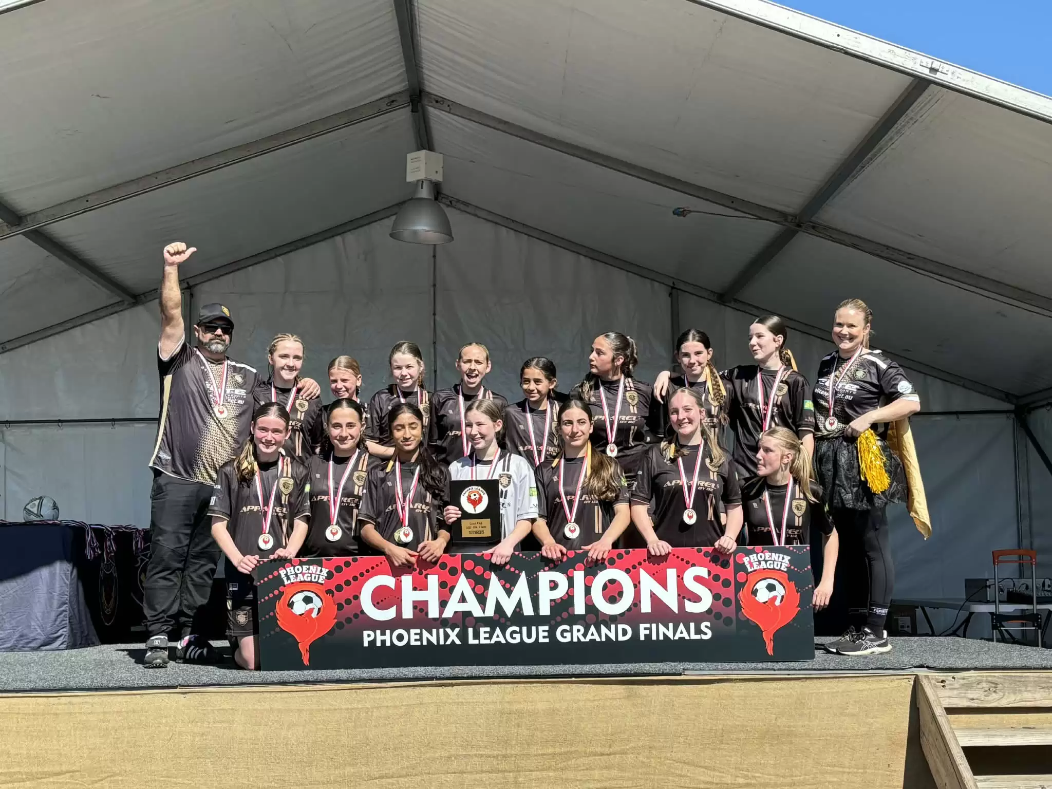 2025 - Under 14 Girls Div 2 - Champions