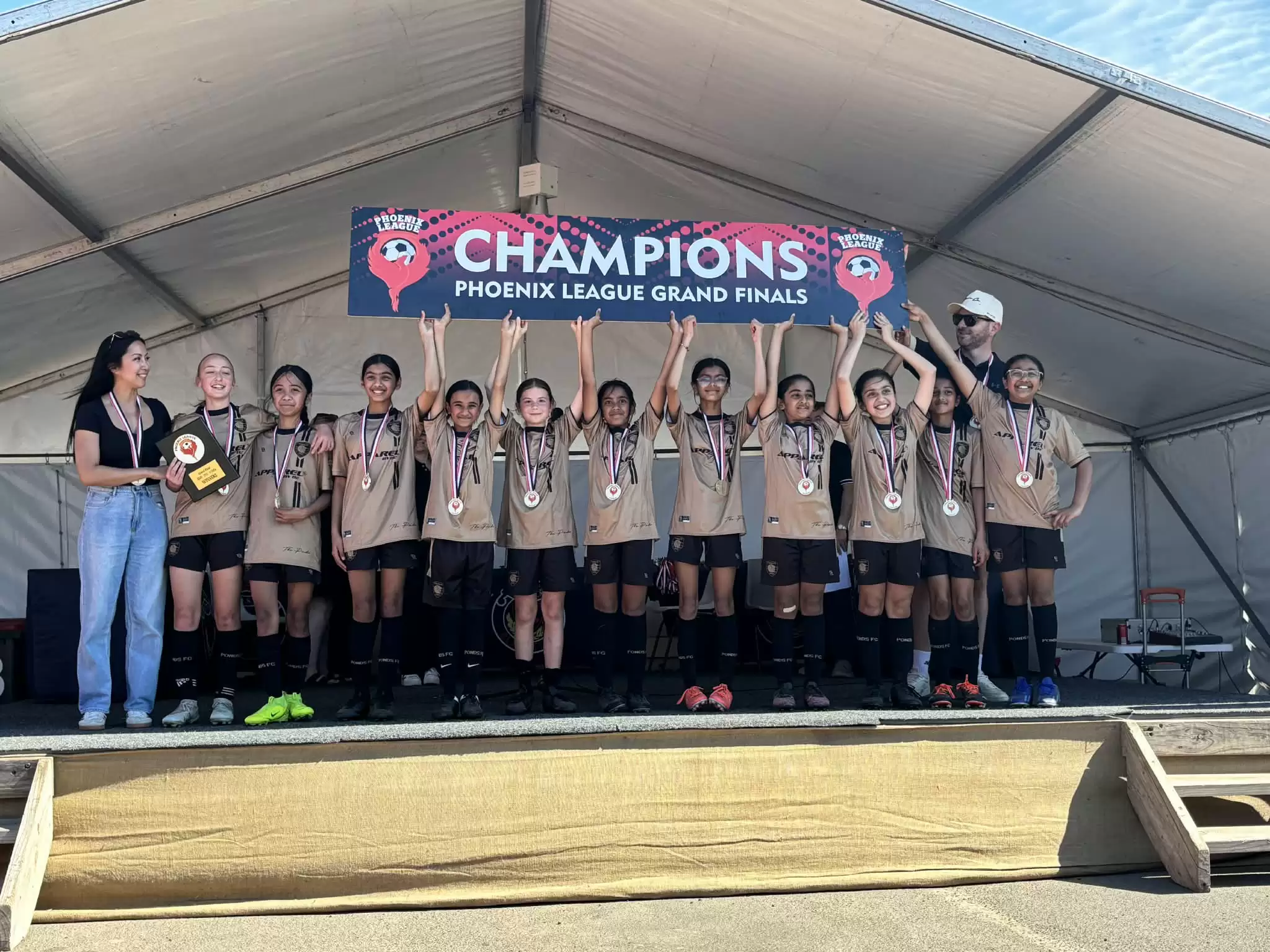 2025 - Under 12 Girls Div 3 - Champions